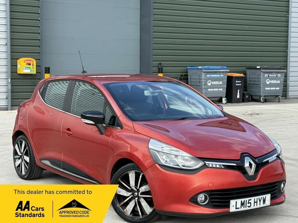 Renault Clio Hatchback 1.5 Dci Dynamique S Medianav Euro 5 Ss Red