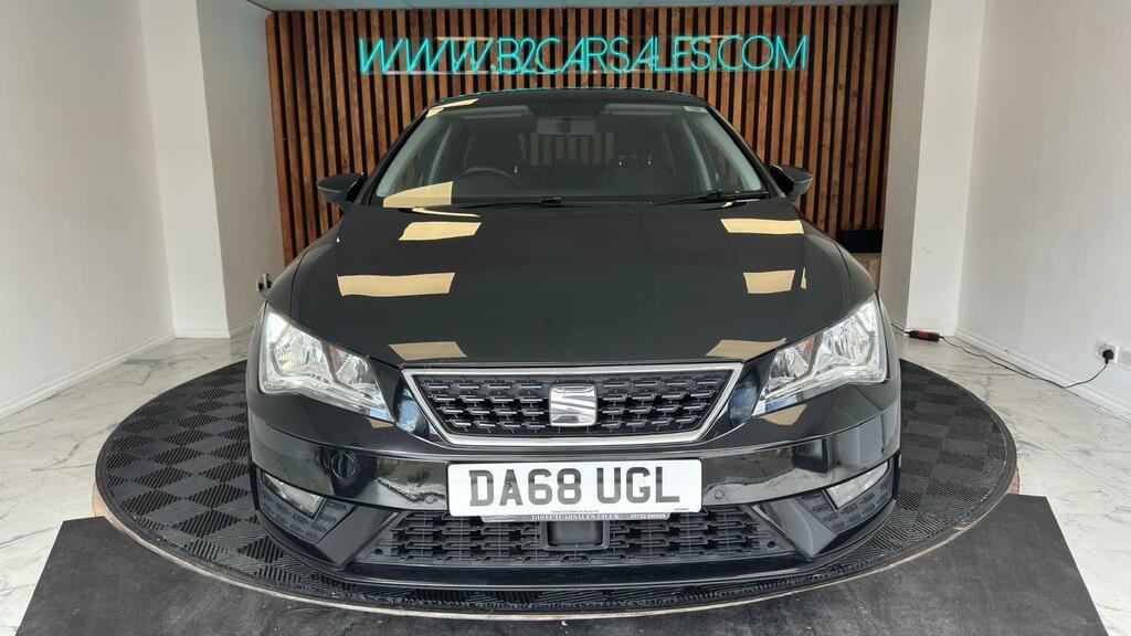 Seat Leon Hatchback 1.6 Tdi Se Dynamic Dsg Euro 6 Ss Black #3