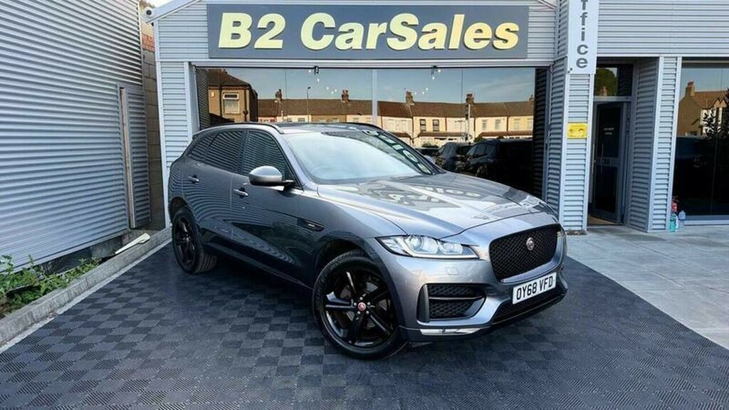 Jaguar F-Pace 4X4 2.0 D180 R-sport Awd Euro 6 Ss 20 Grey