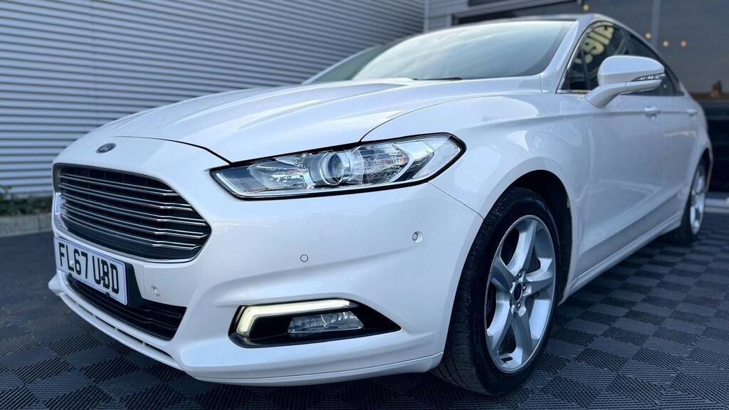 Ford Mondeo 2.0 Tdci Titanium Powershift Euro 6 Ss FL67UBD White #6