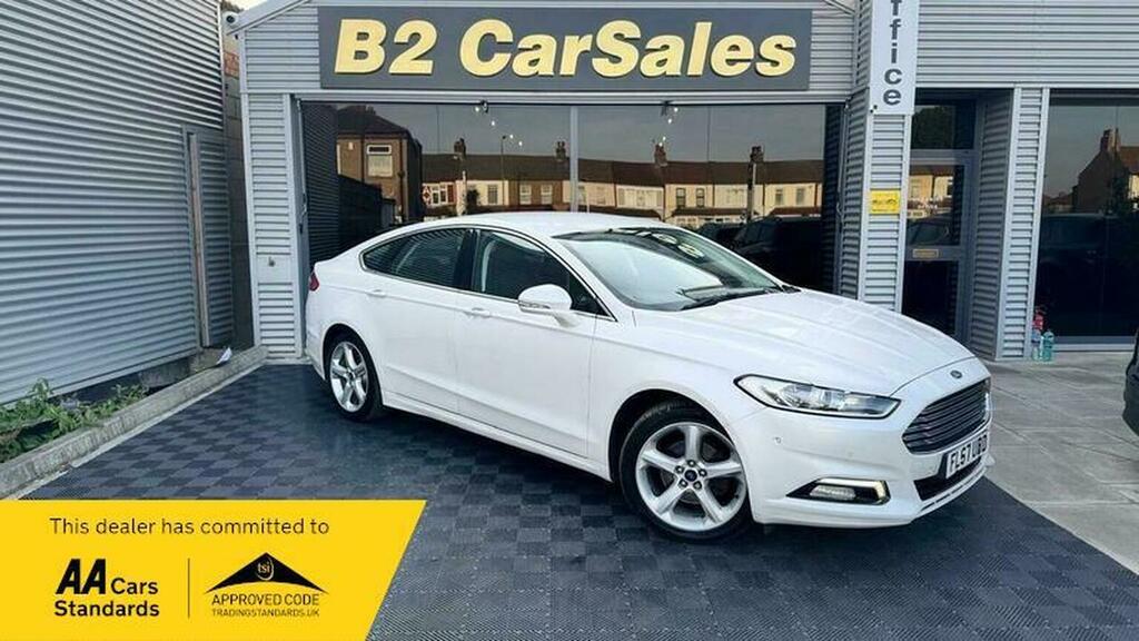 Ford Mondeo 2.0 Tdci Titanium Powershift Euro 6 Ss White