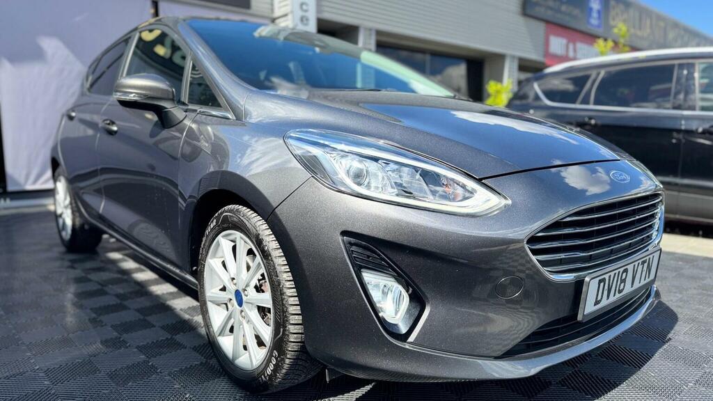 Ford Fiesta Hatchback 1.0T Ecoboost Titanium X Euro 6 Ss Grey