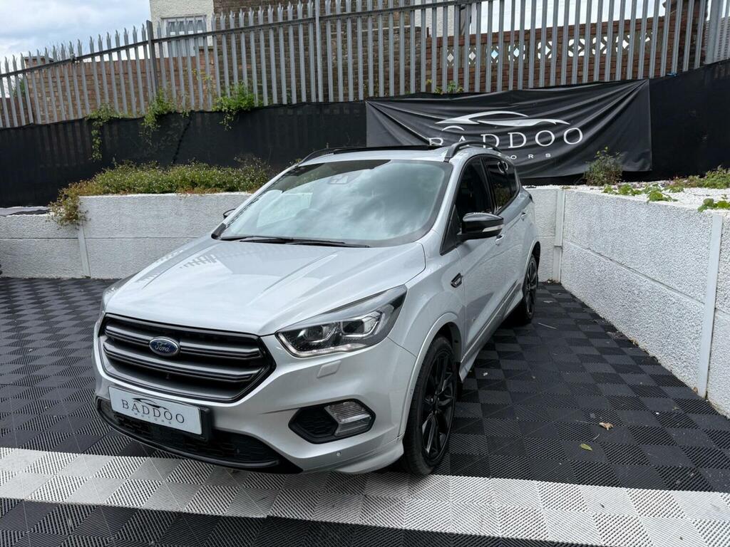 Ford Kuga Suv 2.0 Tdci St-line X Powershift Awd Euro 6 Ss ET68LLF Silver #3