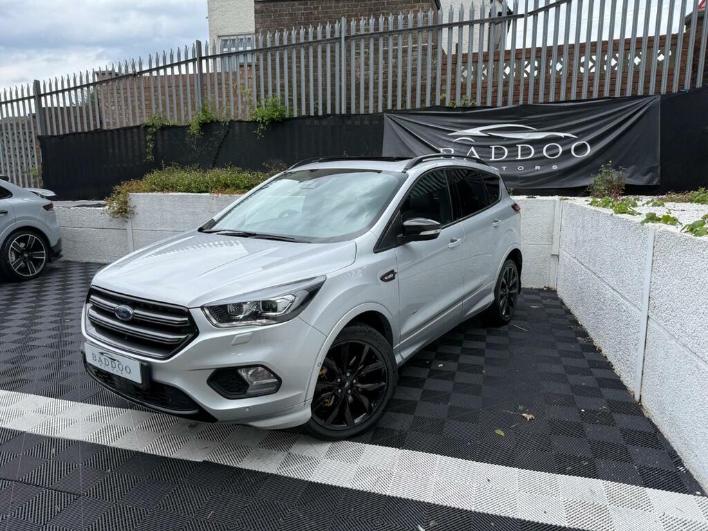 Ford Kuga Suv 2.0 Tdci St-line X Powershift Awd Euro 6 Ss ET68LLF Silver #2