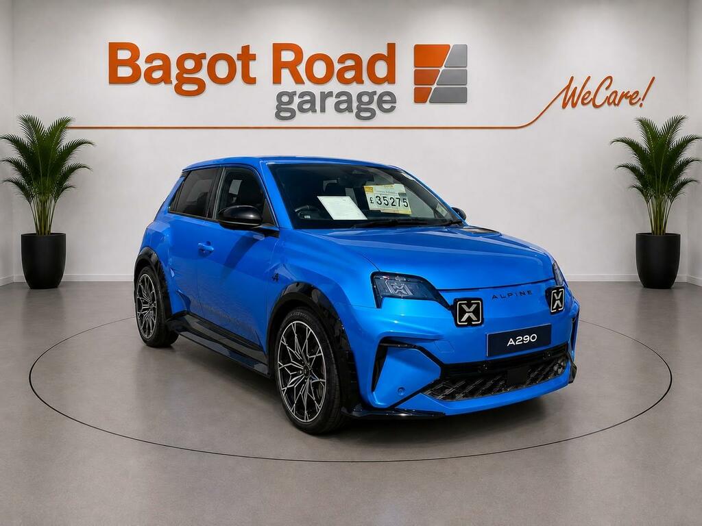 Alpine A290 Brand New And Available For Immediate Delivery Blue