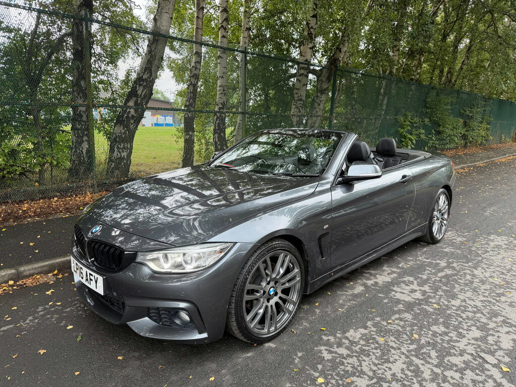 BMW 4 Series 2.0 420D M Sport Convertible Euro Grey