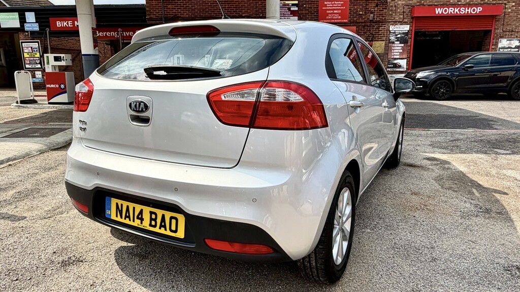 Kia RIO 1.2 Vr7 2014 Silver #5