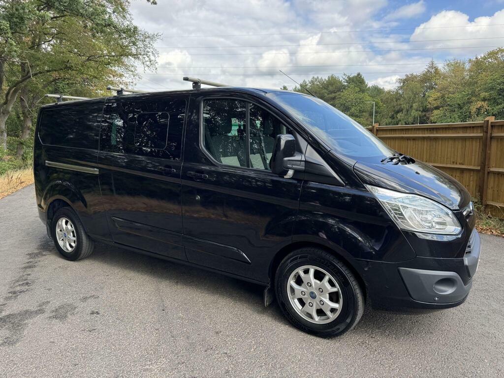 Ford Transit Custom Panel Van Custom Limited 2.2 Timing Chain E Silver #1