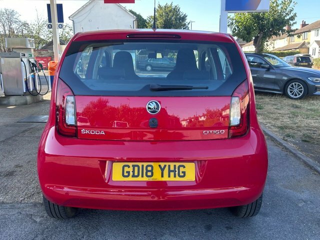 Skoda Citigo 1.0 Mpi Se Hatchback Red #5