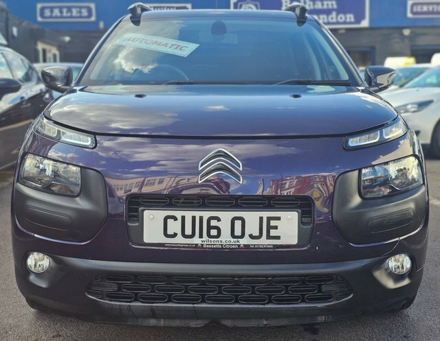 Citroen C4 Cactus 1.2 Puretech Flair Hatchback CU16OJE Purple #2