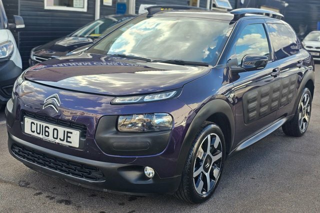 Citroen C4 Cactus 1.2 Puretech Flair Hatchback CU16OJE Purple #3