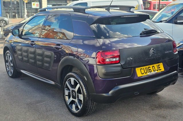Citroen C4 Cactus 1.2 Puretech Flair Hatchback CU16OJE Purple #5