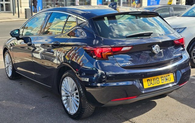 Vauxhall Astra 1.4I Turbo Elite Nav Hatchback E DU18BWO Blue #5