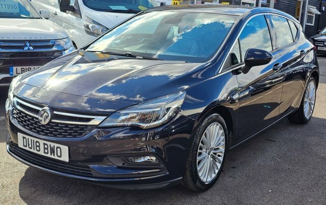 Vauxhall Astra 1.4I Turbo Elite Nav Hatchback E DU18BWO Blue #3