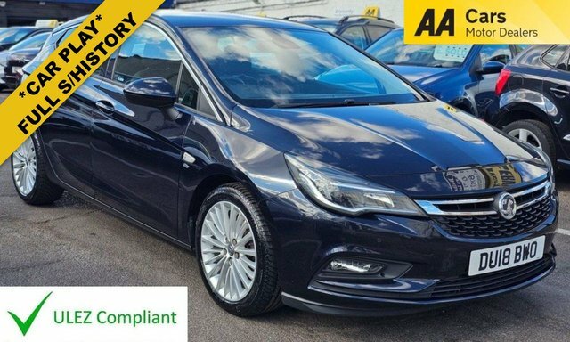 Vauxhall Astra 1.4I Turbo Elite Nav Hatchback E Blue