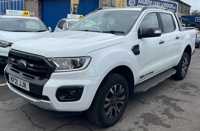 Ford Ranger 2.0 Ecoblue Wildtrak Pickup Double Cab 4 KP21JJK White #3