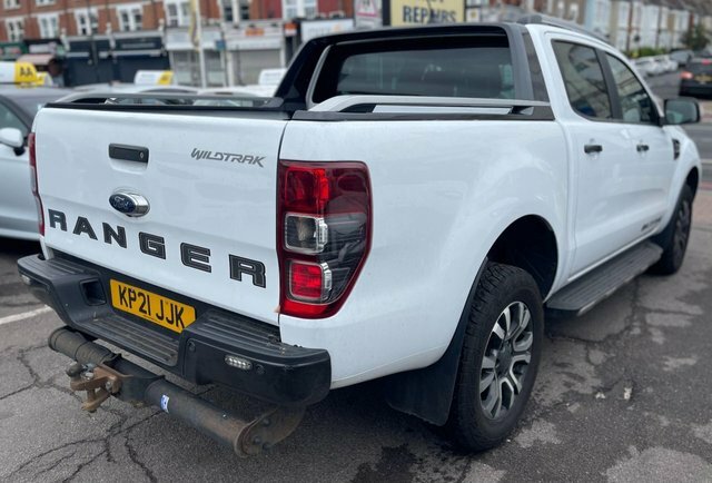 Ford Ranger 2.0 Ecoblue Wildtrak Pickup Double Cab 4 KP21JJK White #6