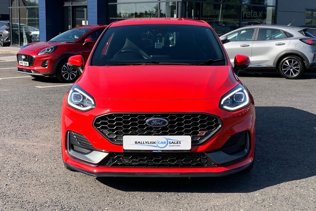 Ford Fiesta 1.5T Ecoboost 200Ps St-3 In Race Red With 54K Wi GSZ5414 Red #4