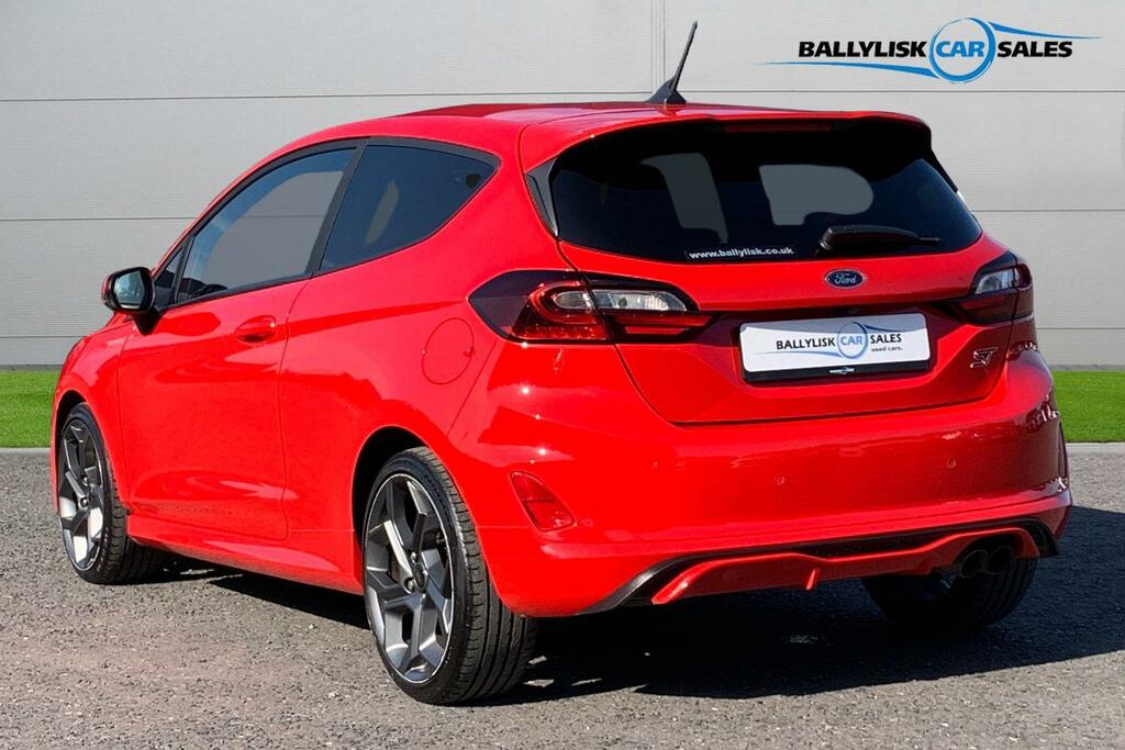 Ford Fiesta 1.5T Ecoboost 200Ps St-3 In Race Red With 54K Wi GSZ5414 Red #2