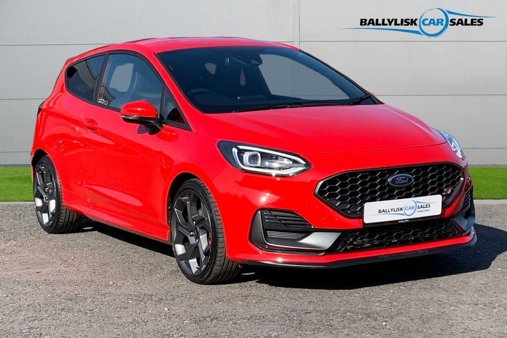 Ford Fiesta 1.5T Ecoboost 200Ps St-3 In Race Red With 54K Wi Red