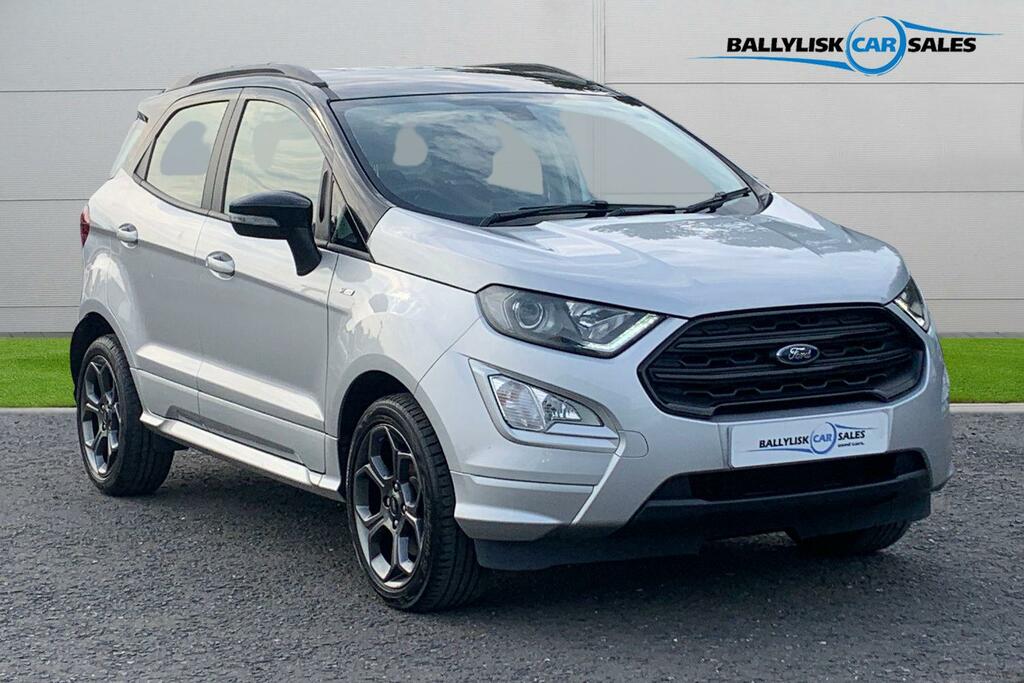 Ford Ecosport 1.0T 125Ps St-line In Moondust Silver With 38K Silver