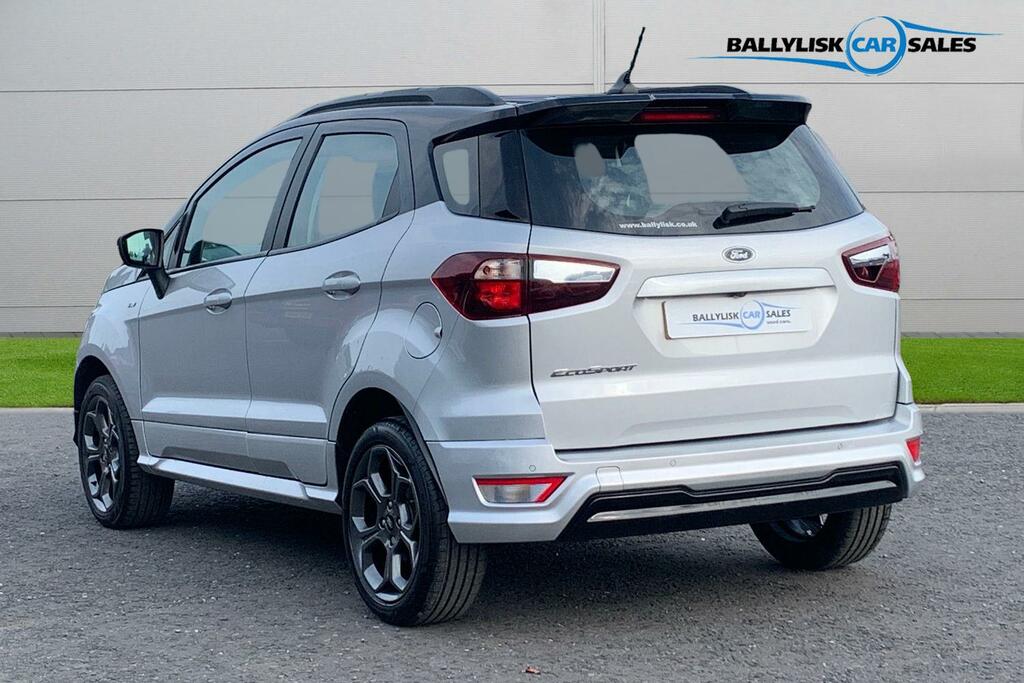 Ford Ecosport 1.0T 125Ps St-line In Moondust Silver With 38K OGZ3315 Silver #2