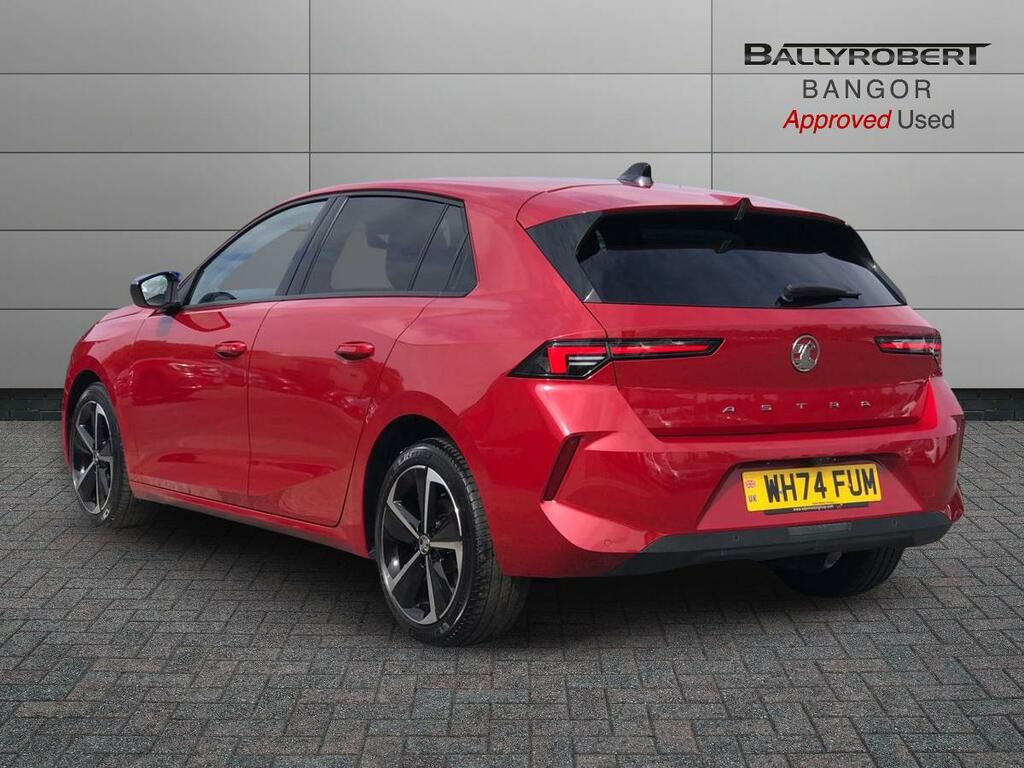 Vauxhall Astra 1.2 Turbo 130 Griffin WH74FUM Red #2