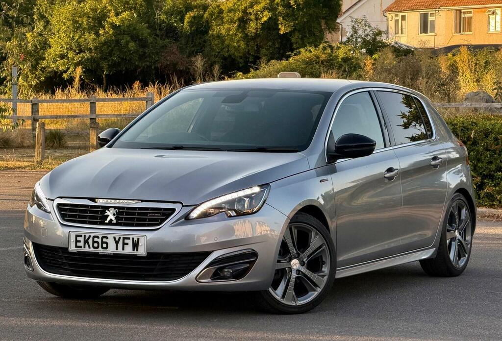 Peugeot 308 Hatchback 1.2 Puretech Gt Line Euro 6 Ss 2 Grey #3
