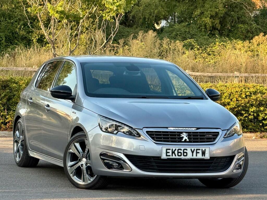 Peugeot 308 Hatchback 1.2 Puretech Gt Line Euro 6 Ss 2 Grey
