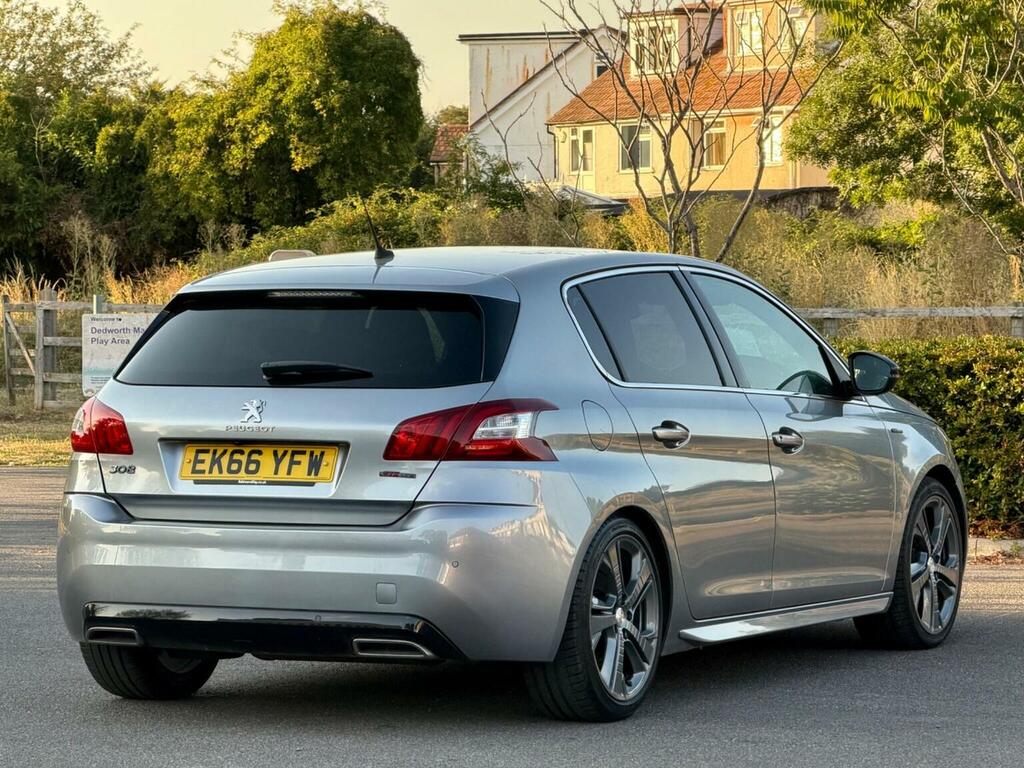 Peugeot 308 Hatchback 1.2 Puretech Gt Line Euro 6 Ss 2 Grey #6