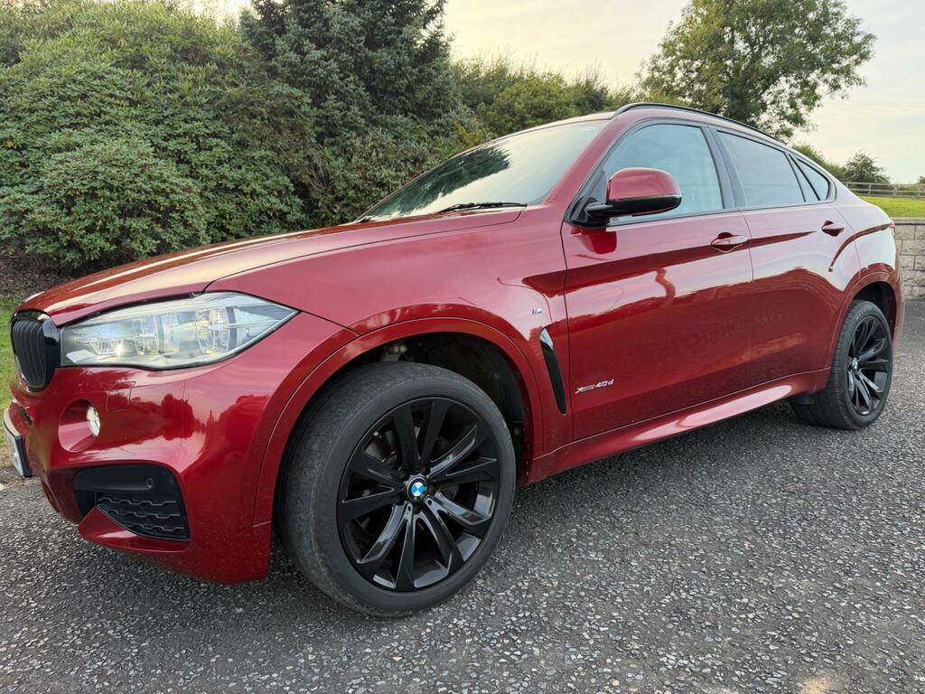 BMW X6 3.0 40D M Sport Xdrive Euro 6 Ss Red #2