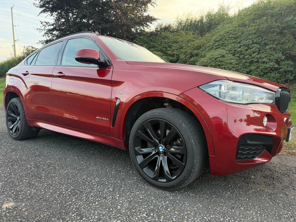 BMW X6 3.0 40D M Sport Xdrive Euro 6 Ss Red