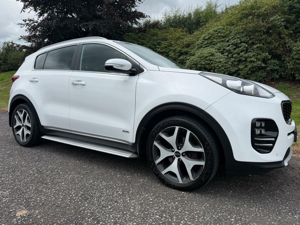 Kia Sportage 2.0 Crdi Gt-line Awd Euro 6 White
