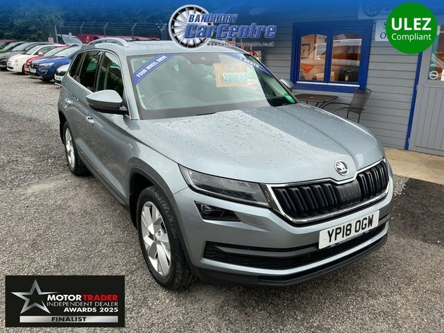 Skoda Kodiaq 2018 2.0 Tdi Edition Suv Dsg 4Wd Euro 6 Grey
