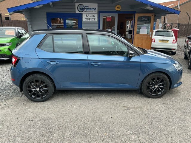 Skoda Fabia 2021 1.0 Tsi Colour Edition Hatchback M NU71KBK Blue #4