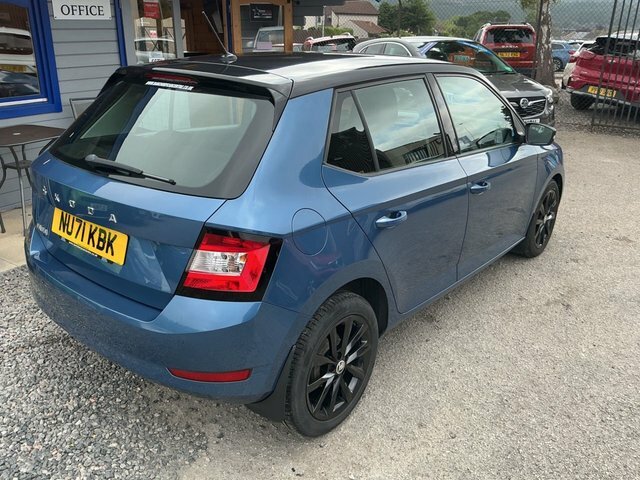 Skoda Fabia 2021 1.0 Tsi Colour Edition Hatchback M NU71KBK Blue #5