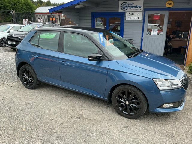 Skoda Fabia 2021 1.0 Tsi Colour Edition Hatchback M NU71KBK Blue #3
