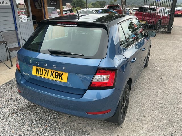 Skoda Fabia 2021 1.0 Tsi Colour Edition Hatchback M NU71KBK Blue #6