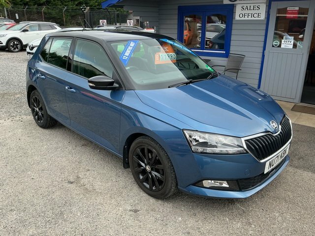 Skoda Fabia 2021 1.0 Tsi Colour Edition Hatchback M NU71KBK Blue #2