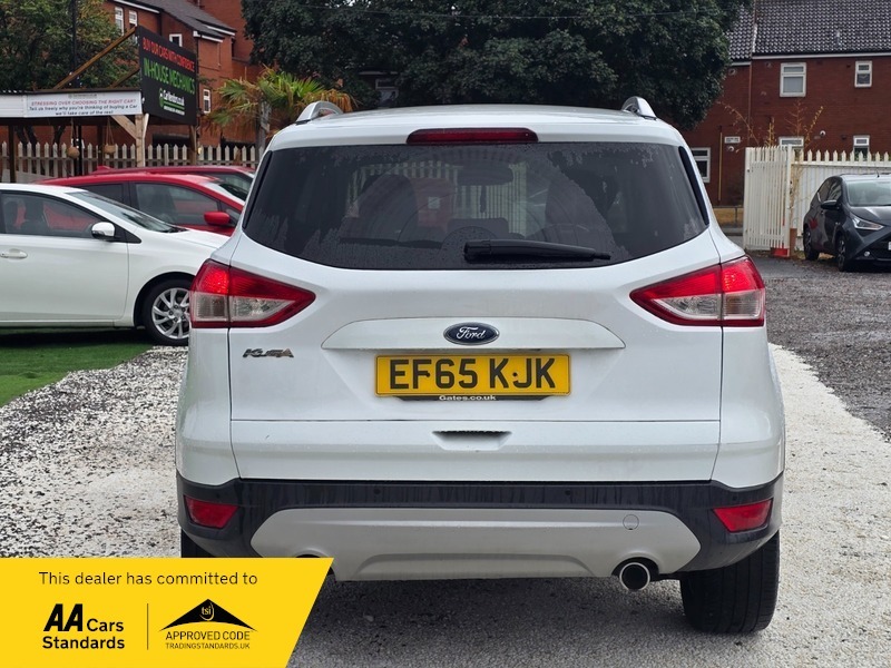 Ford Kuga 2.0 Tdci Titanium 2Wd White #6