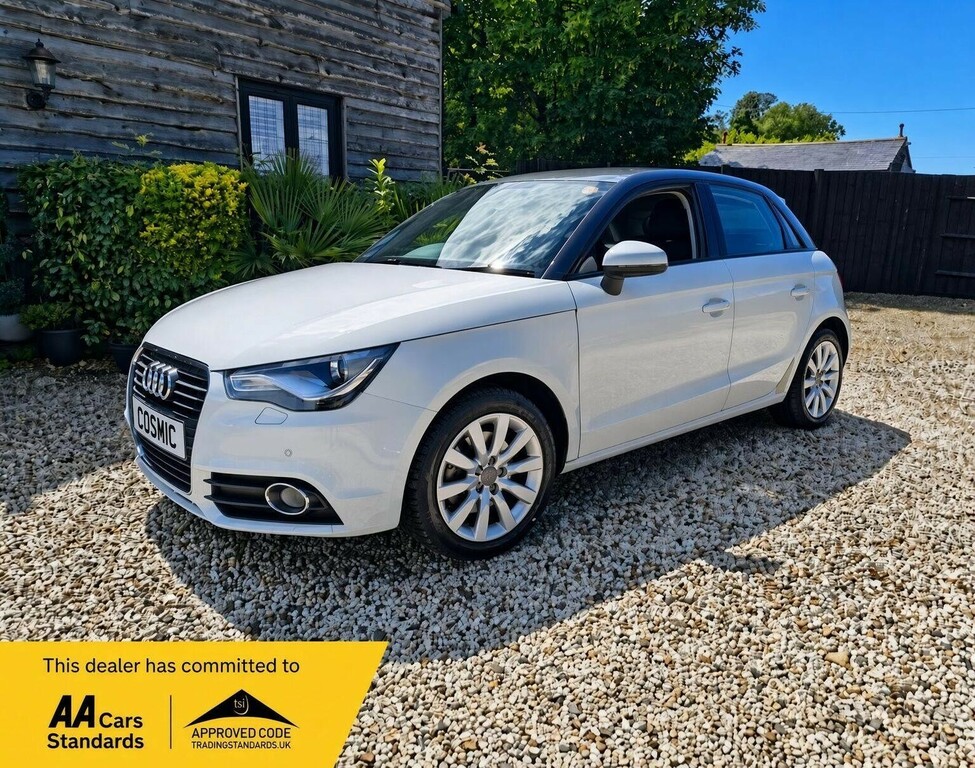Audi A1 1.4 Tfsi S Line Sportback S Tronic Euro White