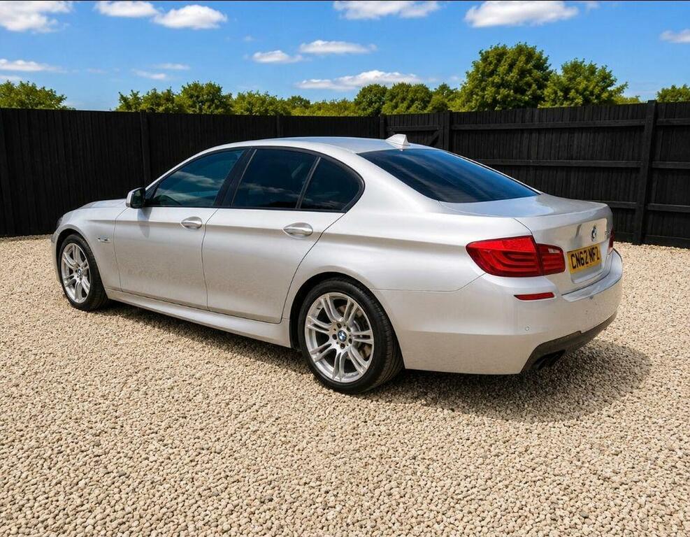 BMW 5 Series 2.0 520I M Sport Saloon Euro 6 S Silver #6