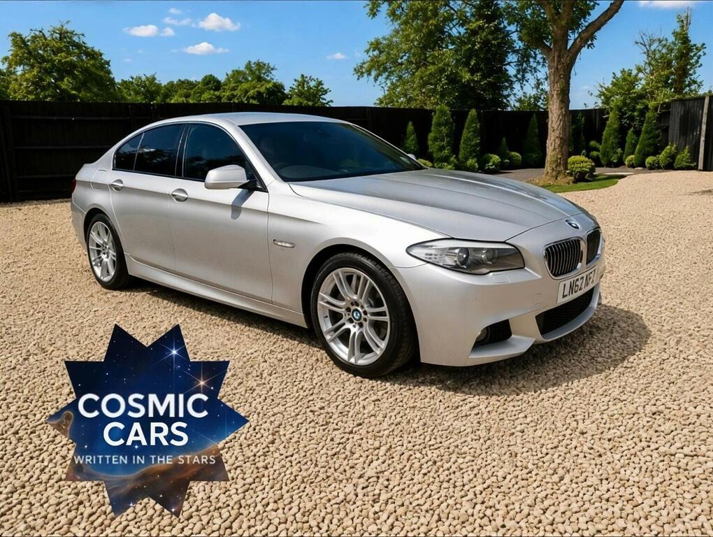 BMW 5 Series 2.0 520I M Sport Saloon Euro 6 S Silver #2