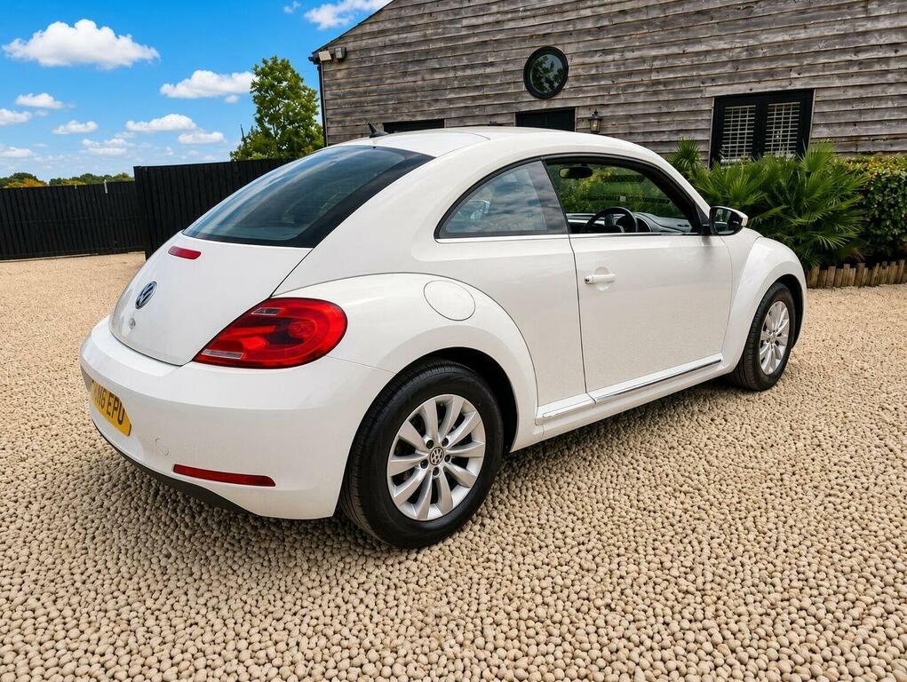 Volkswagen Beetle 1.2 Tsi Bluemotion Tech Design Hatchback Petro White #6