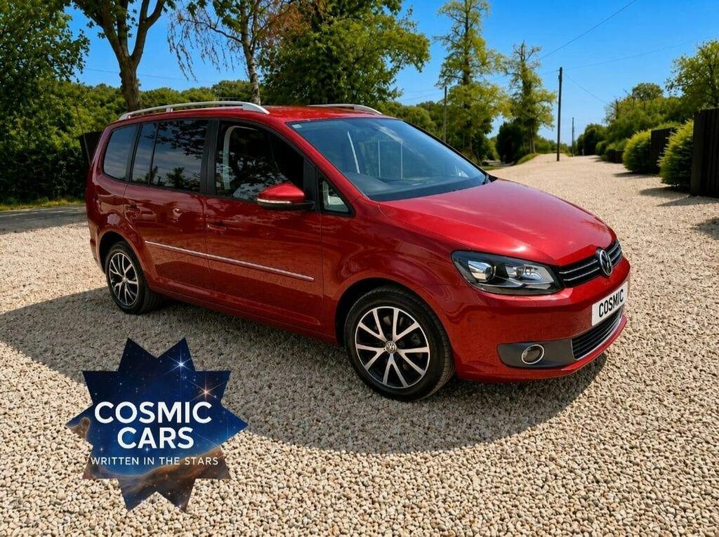 Volkswagen Touran 1.4 Tsi Sel Mpv Dsg Euro 6 Ss 150 P KF65URO Red #3