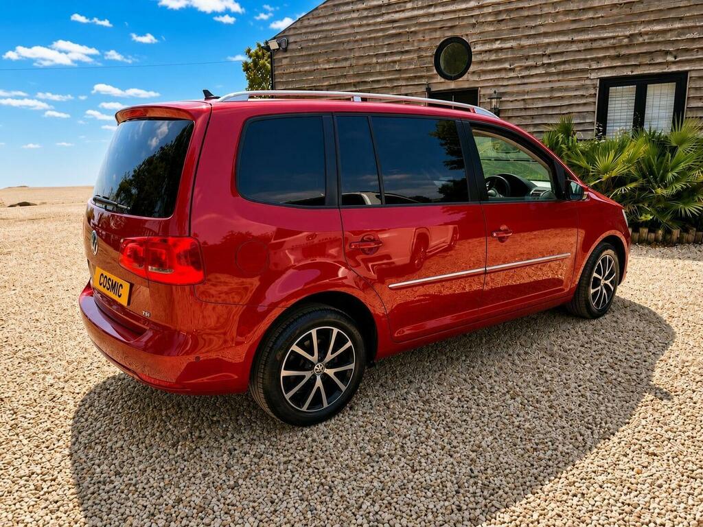 Volkswagen Touran 1.4 Tsi Sel Mpv Dsg Euro 6 Ss 150 P KF65URO Red #4