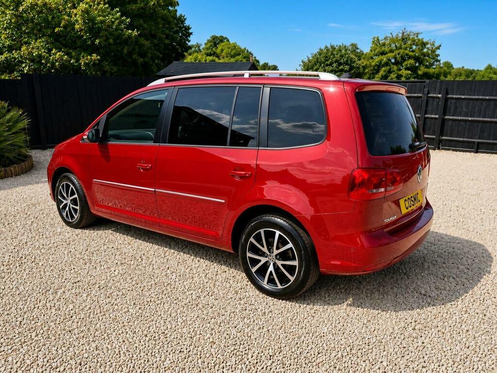 Volkswagen Touran 1.4 Tsi Sel Mpv Dsg Euro 6 Ss 150 P KF65URO Red #5