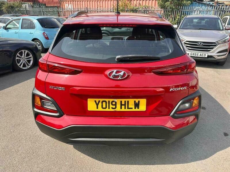 Hyundai Kona 1.0 T-gdi Blue Drive YO19HLW Red #5