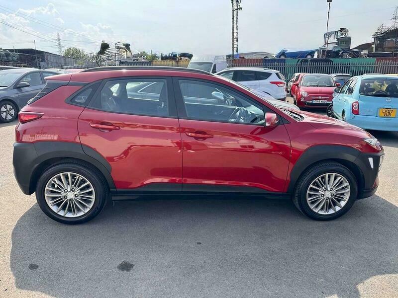 Hyundai Kona 1.0 T-gdi Blue Drive YO19HLW Red #6