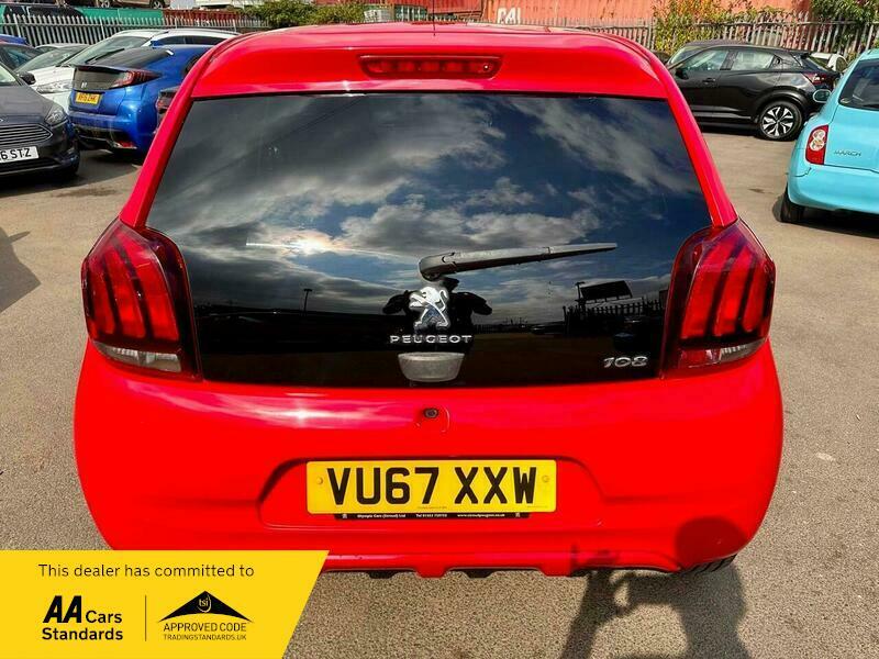 Peugeot 108 1.2 Puretech Allure Euro Red #6